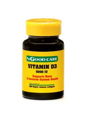 Vitamina D3 5000 IU 100 Cápsulas